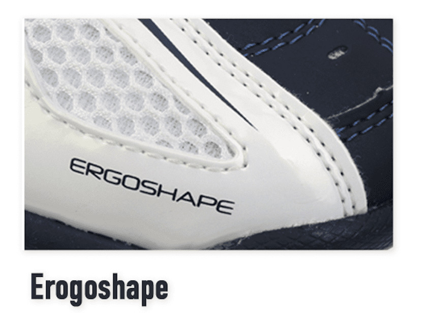 Thiết kế Ergoshape tối ưu form chân của giày Yonex Comfort Team 2