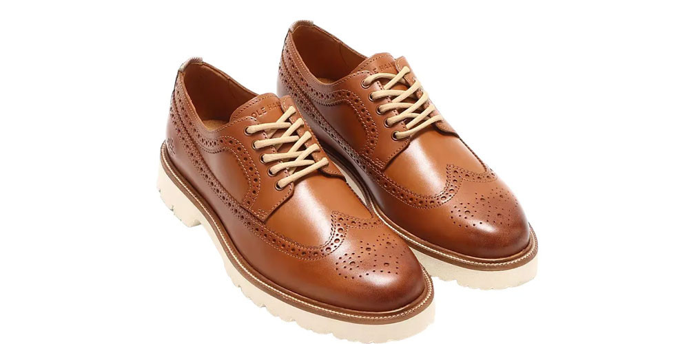 Thiết kế giày tây Cole Haan Longwing Oxford tinh tế