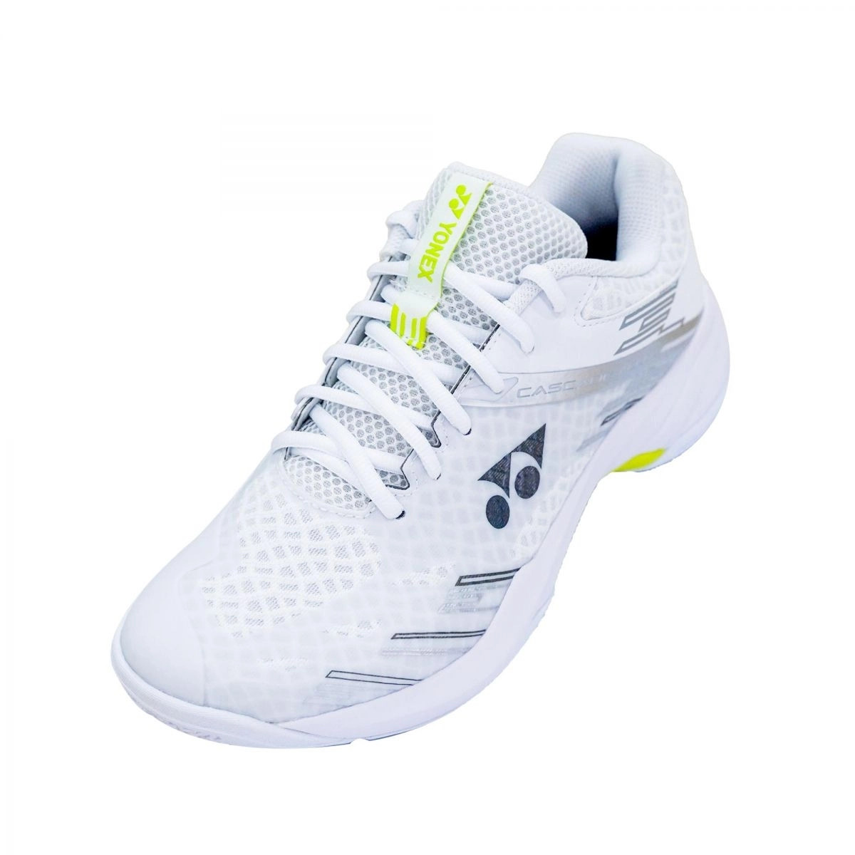 Thiết kế mặt ngoài giày Yonex Cascade Accel trắng tinh tế