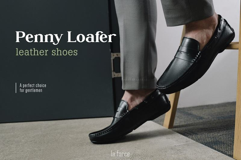Thiết kế Penny Loafer, một mẫu giày lười nam 2025 tối giản