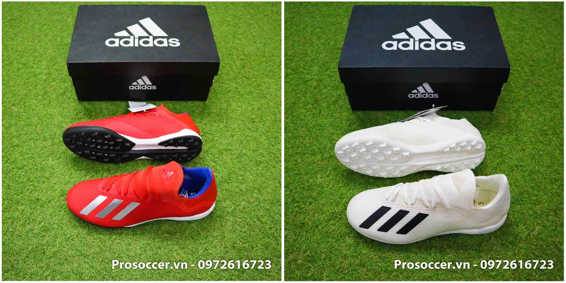 Thử giày đá bóng sân cỏ nhân tạo Adidas X18.3 ôm chân cần thời gian làm quen