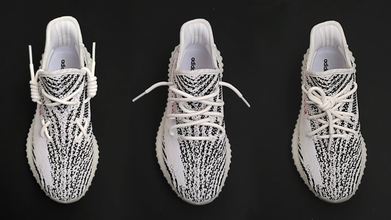 Tổng hợp cách thắt dây giày thể thao Adidas Yeezy