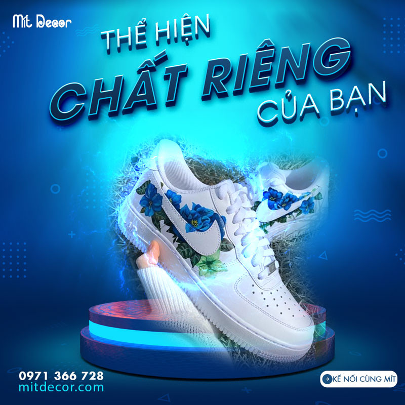 Vẽ giày thể thao nữ độc đáo cùng Giày Hà Anh
