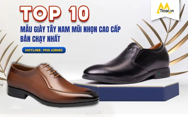 10 Loại Mũi Giày Tây Bạn Nên Biết