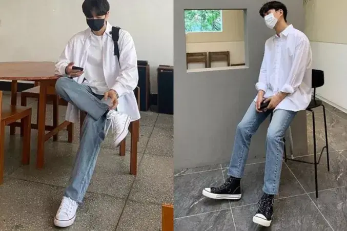 Phối Áo Sơ Mi Quần Jean Nam Mang Giày Gì? 6 Kiểu Giày "thần Thánh" Cho Phong Cách Cao Cấp