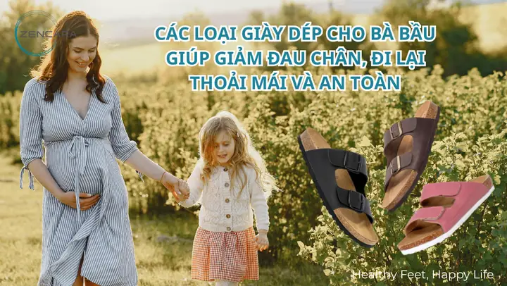 Bà Bầu Nên Đi Giày Dép Như Thế Nào Để An Toàn Và Thoải Mái?