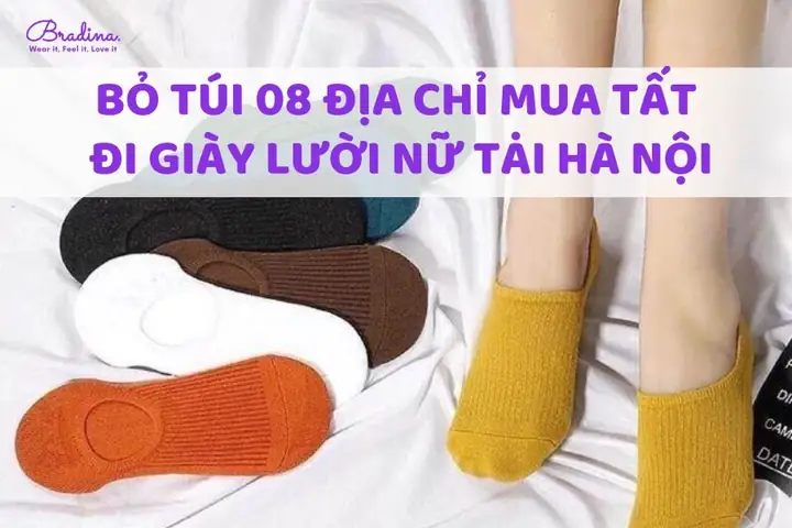 Top 10 Mẫu Tất Nam Đi Giày Lười Hà Nội Được Ưa Chuộng Nhất Hiện Nay