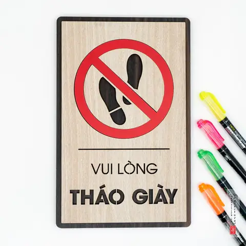 Bảng Hướng Dẫn Vui Lòng Để Giày Dép: Quy Tắc Văn Minh Và Lợi Ích Bất Ngờ