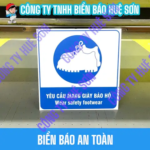 Đánh Giá Chi Tiết Các Loại Biển Báo Mang Giày Bảo Hộ Lao Động Phổ Biến Hiện Nay