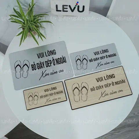 Ý Nghĩa Và Quy Định Về Biển Báo Vui Lòng Để Giày Dép Ở Ngoài