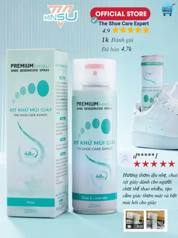 Top 10 Bình Xịt Nano Cho Giày Tốt Nhất, Kháng Khuẩn Hiệu Quả (review 2024)