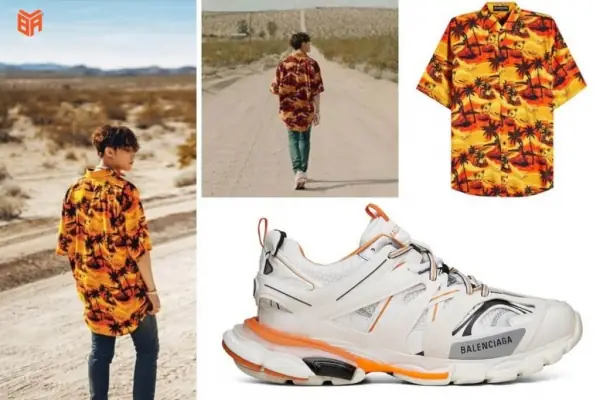Các Kiểu Phối Đồ Cho Nam Với Giày Balenciaga Track