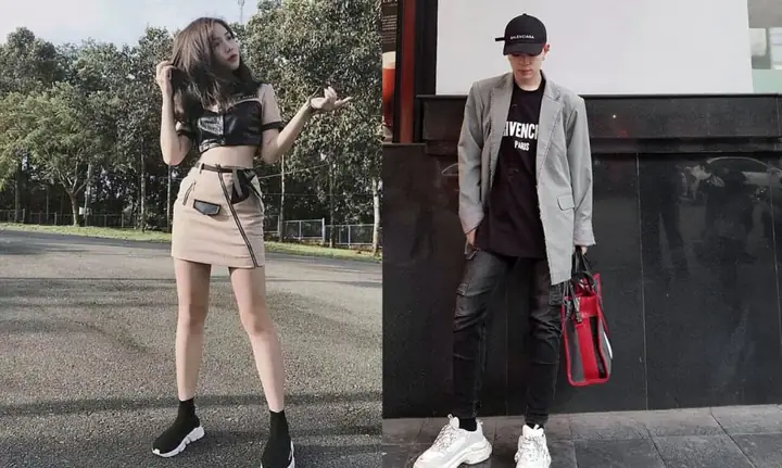 Các Kiểu Phối Đồ Cho Nam Với Giày Balenciaga Track