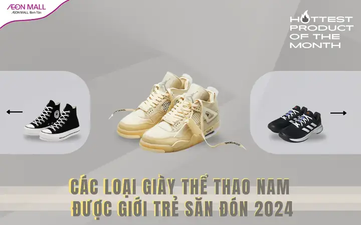 Các Loại Giày Thể Thao Nam Phổ Biến: Phân Loại, Công Dụng & Lời Khuyên Chọn Mua