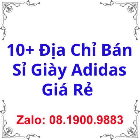 Top 10 Shop Bán Giày Adidas Replica Uy Tín, Giá Rẻ Tại Tphcm (2026)