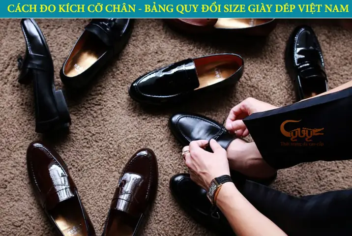 Các Size Giày Chủ Yếu Ở Việt Nam: Bảng Chi Tiết & Cách Chọn Phù Hợp