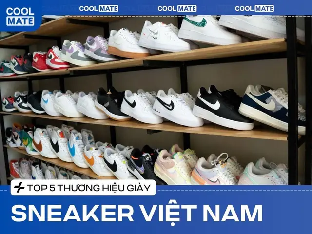 Top 10+ Các Thương Hiệu Giày Sneaker Của Việt Nam Được Yêu Thích Nhất 2024