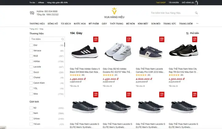 Top 7+ Các Trang Web Bán Giày Adidas Chính Hãng Uy Tín Nhất Năm 2026