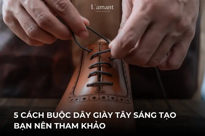 Cách Buộc Dây Giày 5 Nút Hàng Ngang