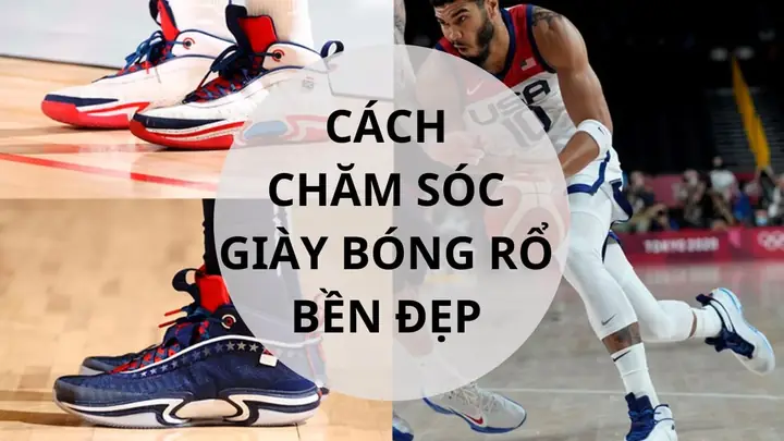 Các Bước Dán Đế Giày Bóng Rổ Bằng Săm Đơn Giản Và Hiệu Quả