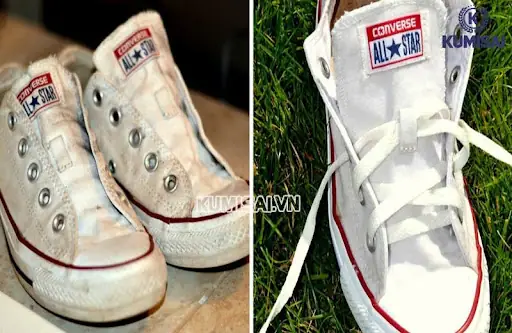 Các Bước Giặt Giày Converse Trắng Bằng Baking Soda Hiệu Quả Tận Góc