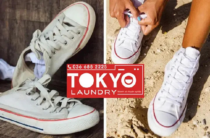 Các Bước Giặt Giày Converse Trắng Bằng Baking Soda Hiệu Quả Tận Góc