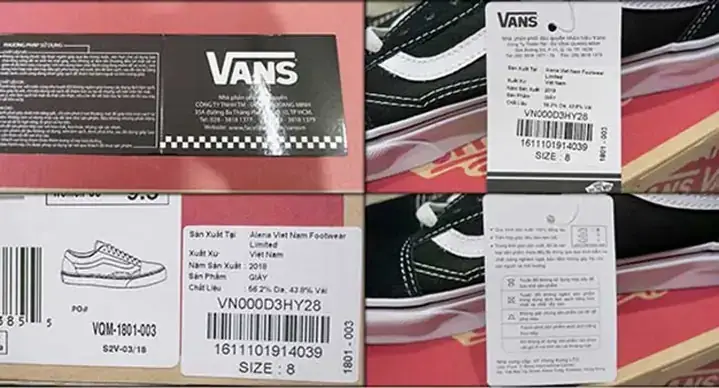 Cách Kiểm Tra Giày Vans Slip On Chính Hãng Chi Tiết Từ A-z