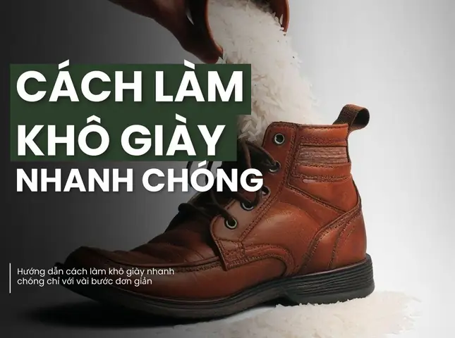 10+ Cách Làm Khô Giày Thể Thao Bị Ướt Nhanh Chóng Và Hiệu Quả Tại Nhà