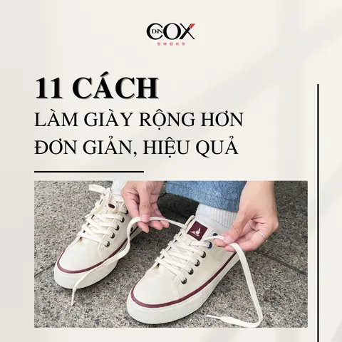 Cách Làm Rộng Giày Thể Thao Bằng Khoai Tây