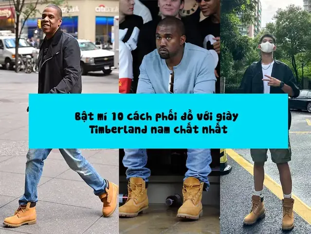 Cách Mang Giày Timberland Khi Mặc Qua Dài