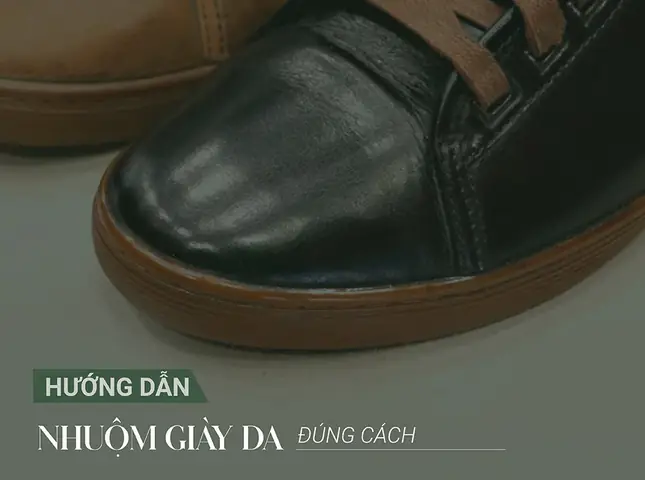 Cách Nhuộm Giày Màu Đen Như Thế Nào Cho Đều Và Đẹp Như Mới?