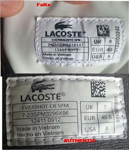 Cẩm Nang Chi Tiết: Cách Phân Biệt Giày Lacoste Chính Hãng Và Hàng Fake