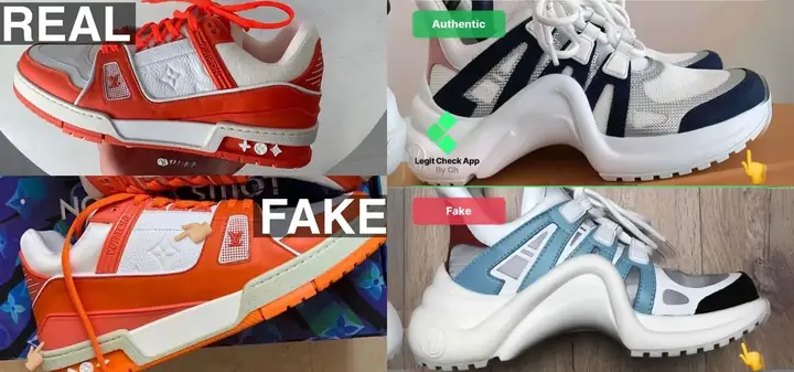 Cẩm Nang 11 Bước Phân Biệt Giày Louis Vuitton Trainer Thật Và Giả Chuẩn Xác