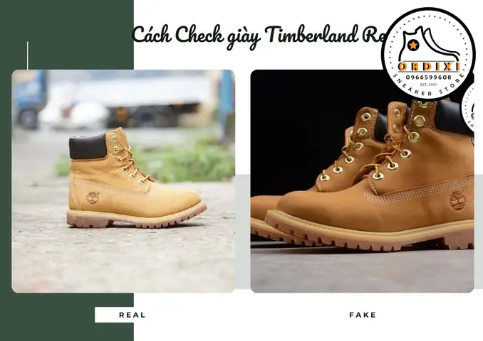Cách Phân Biệt Giày Timberland Thật Và Giả Chi Tiết Nhất