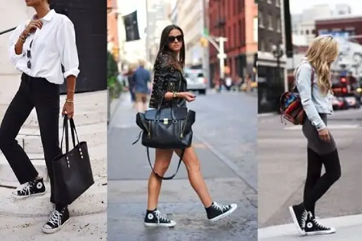 10+ Cách Phối Đồ Nữ Với Giày Converse Đỏ Cực Chất