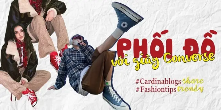 10+ Cách Phối Đồ Nữ Với Giày Converse Đỏ Cực Chất