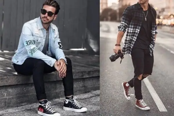 Cách Phối Đồ Với Giày Converse Màu Xanh: 10+ Ý Tưởng Outfit Chuẩn Không Cần Chỉnh