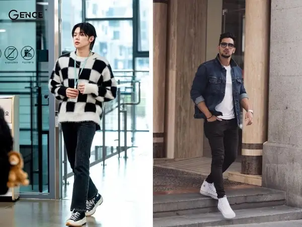 Các Phối Đồ Với Giày Rỡ Cổ Thấp Nam: Bỏ Túi 7+ Công Thức Sành Điệu