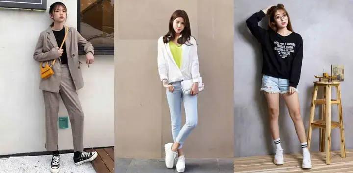 Bí Quyết Phối Giày Thể Thao Và Đầm Công Sở: Phong Cách Năng Động Và Thanh Lịch