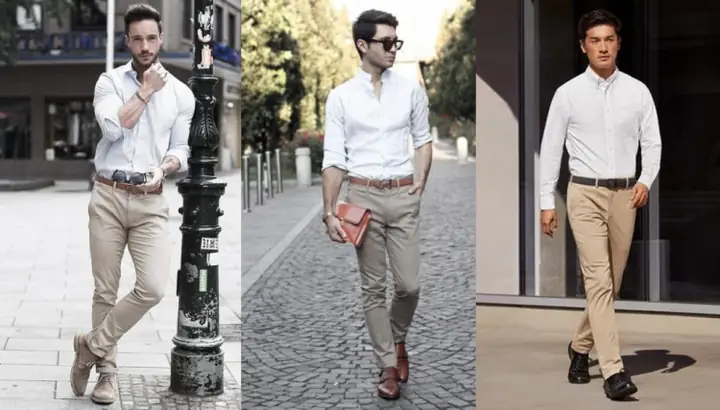 Cẩm Nang Phối Giày Với Quần Kaki Cho Nam Trung Niên: Nâng Tầm Phong Cách Lịch Lãm