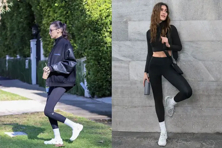 10+ Cách Phối Quần Legging Với Giày Thể Thao Chuẩn Style Cho Nàng