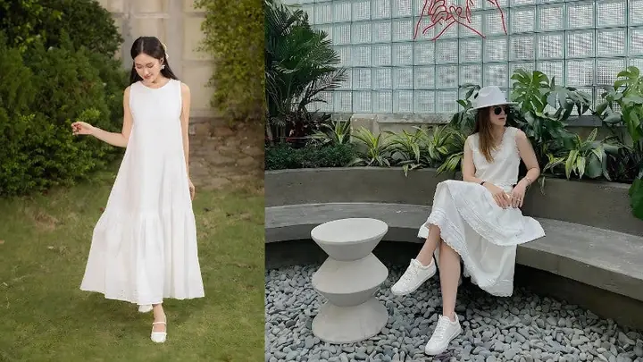 Phối Váy Trắng Với Giày Thể Thao: Cẩm Nang Phong Cách Toàn Tập