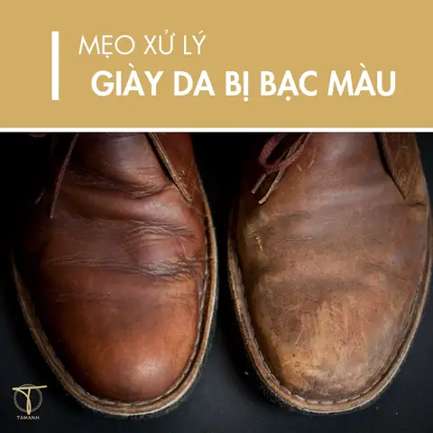 Cách Phục Hồi Giày Đen Bị Bay Màu Hiệu Quả Tại Nhà