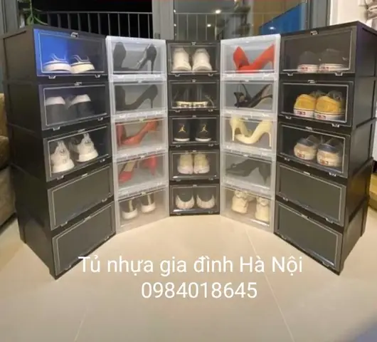 Cách Xếp Hộp Đựng Giày Có Ngăn Kéo Hiệu Quả Và Tối Ưu Không Gian