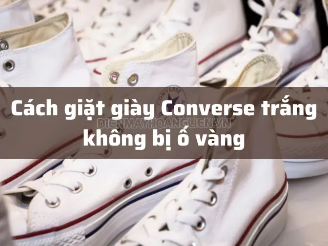 Cách Xử Lý Khi Giày Converse Ra Màu