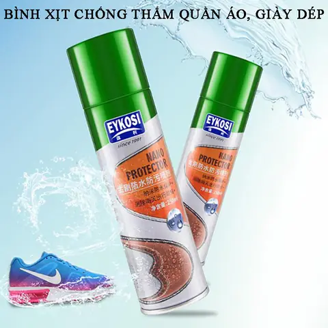 Đánh Giá Chi Tiết Chai Xịt Giày Nano Chống Thấm Nước Eykosi Protector
