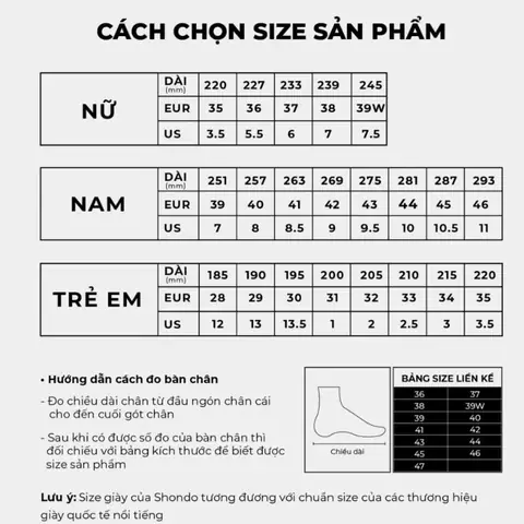 Cách Chọn Size Giày Uk Chuẩn Cho Người Có Chân Dài 23cm