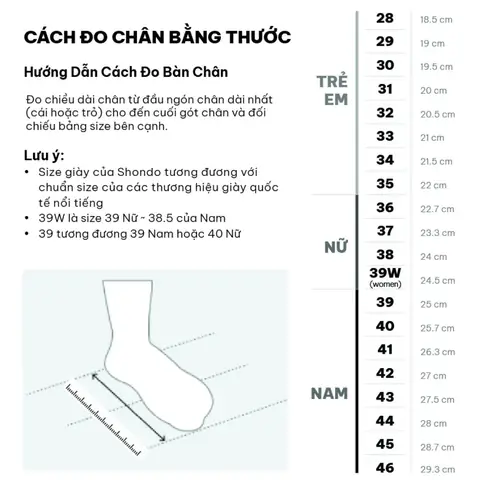 Chân Dài 24cm Đi Giày Size Bao Nhiêu? Bảng Quy Chế Chuẩn Dành Cho Bạn