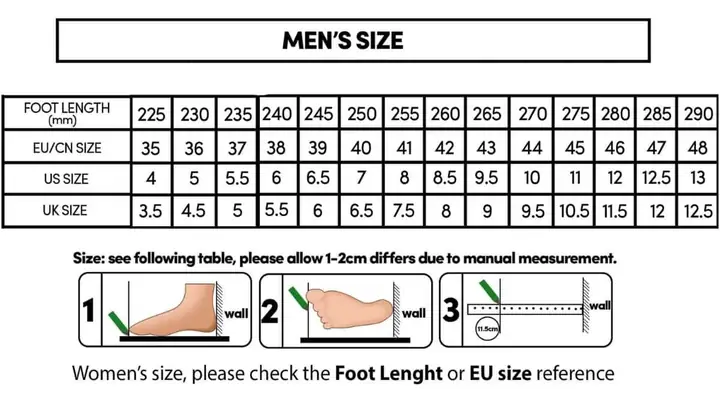 Chân Dài 24cm Đi Giày Size Bao Nhiêu? Bảng Quy Chế Chuẩn Dành Cho Bạn