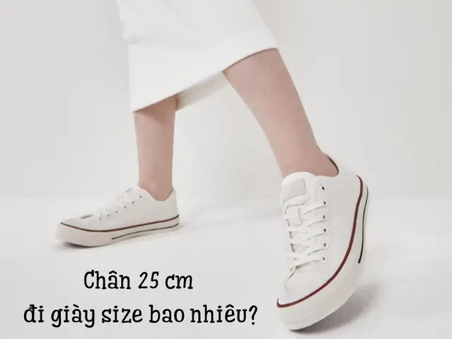 Chân Dài 25cm Đi Giày Size Bao Nhiêu? Bảng Quy Đổi Chuẩn Xác Nhất